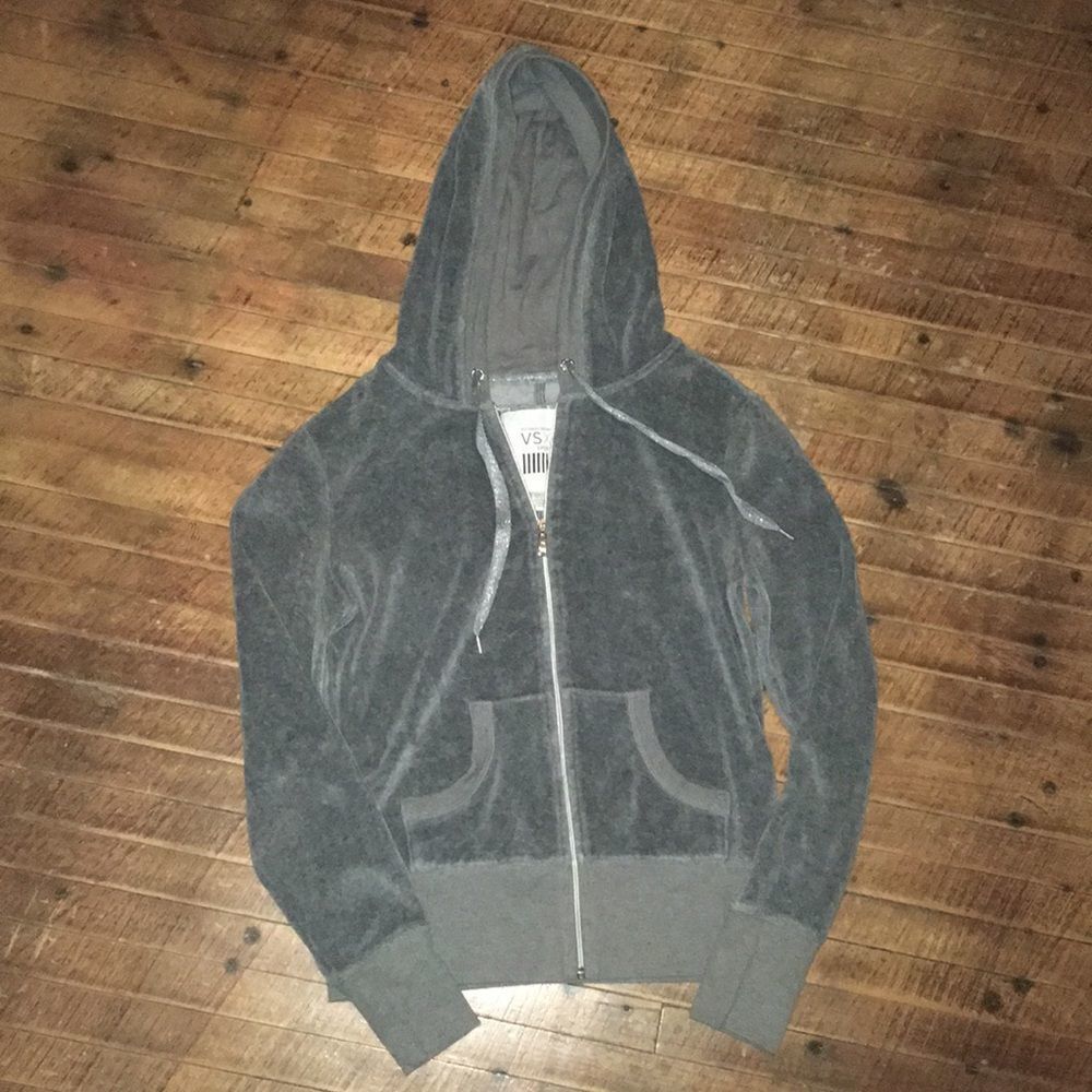Victoria’s Secret sport velour jacket glittered